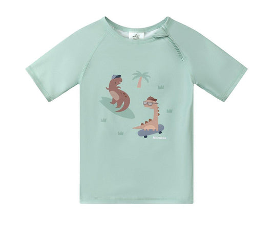 Maglietta costume da bagno protezione UPF 50+, Cool Dinos - Monneka