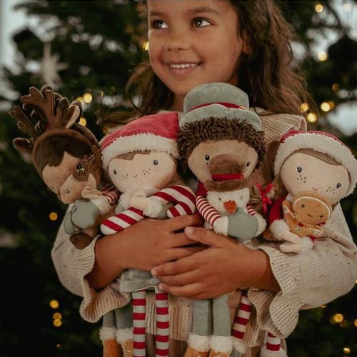 Cuddle Doll Christmas Jake 35cm