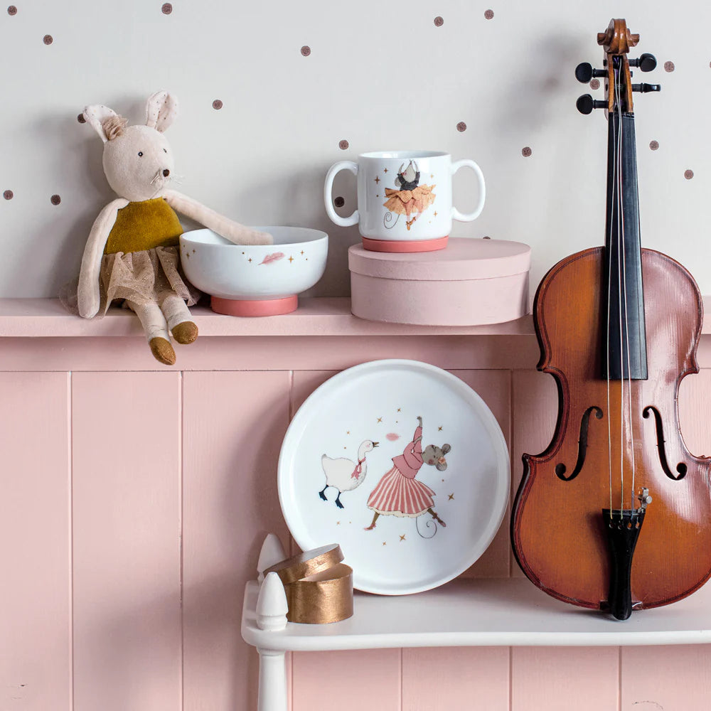 Set Stoviglie in porcellana, La piccola scuola di danza - Moulin Roty