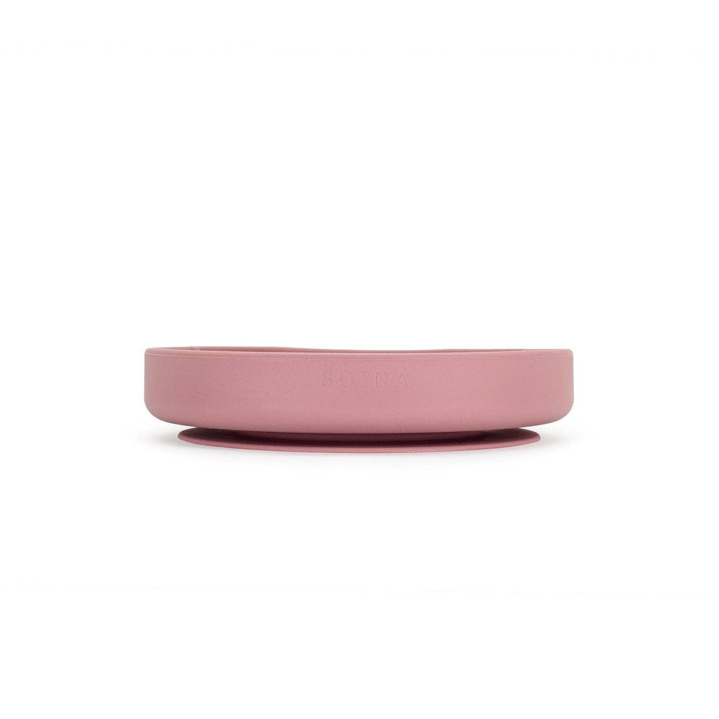Piatto in silicone con ventosa Aydan (Rosa antico)