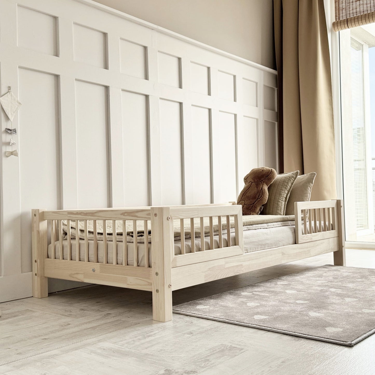 Letto Duo base con sponda