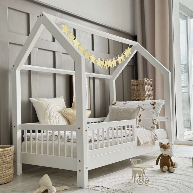 Letto Pioli 200x90 bianco (spedizione veloce)
