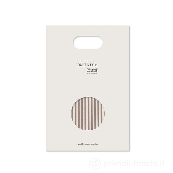 Materssino per seggiolino auto universale Praliné Righe Mocha