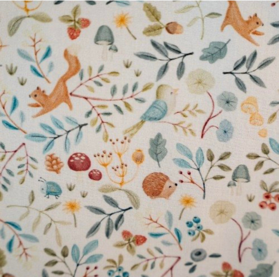 Copripiumino per letto 200x90 Forest Friends