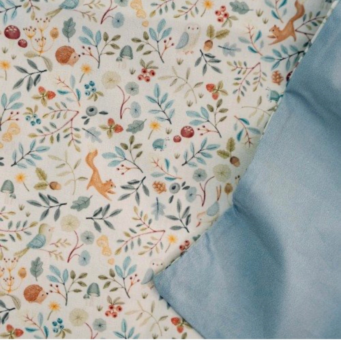 Copripiumino per letto 200x90 Forest Friends
