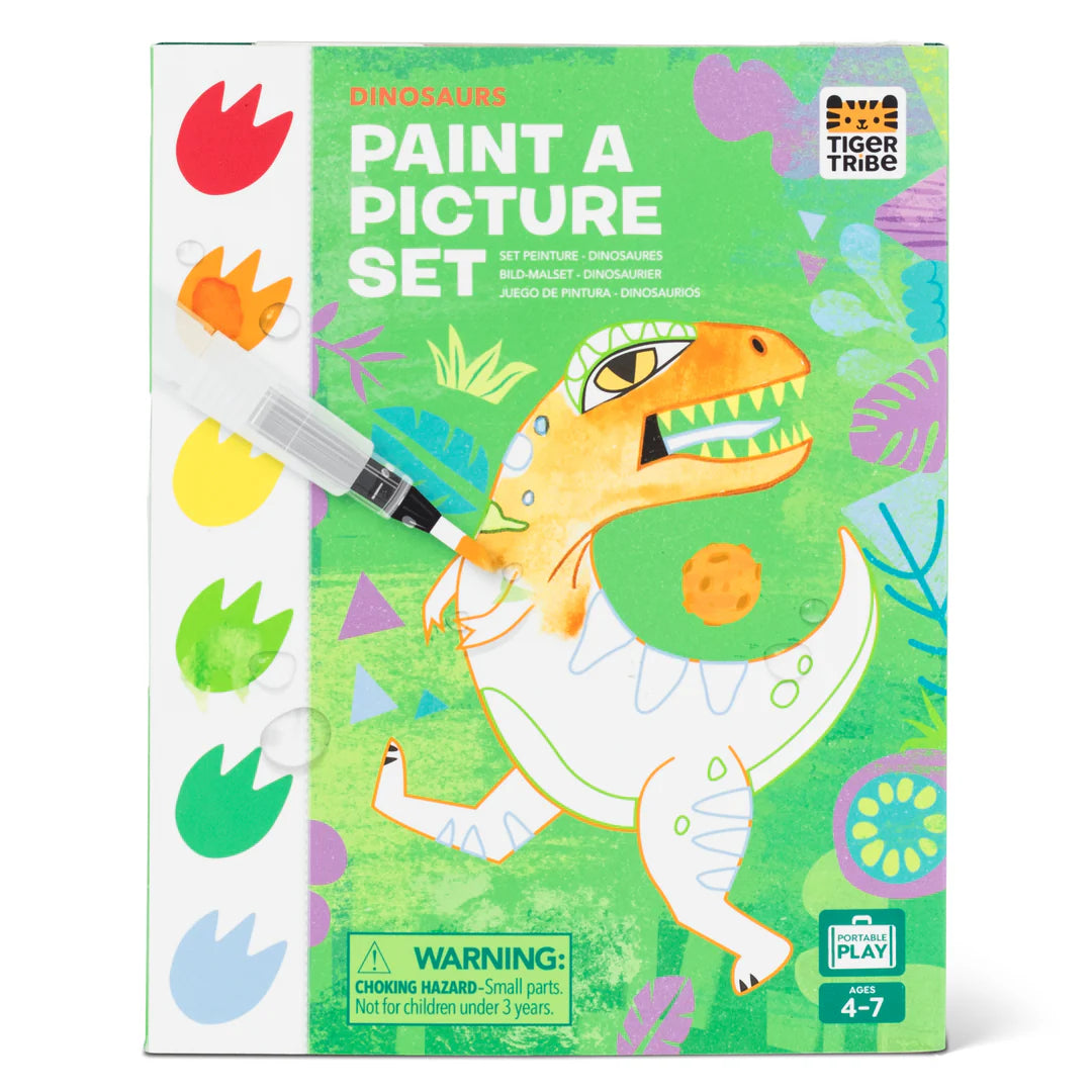 Tiger Tribe - Paint a picture set- Dinosaurs