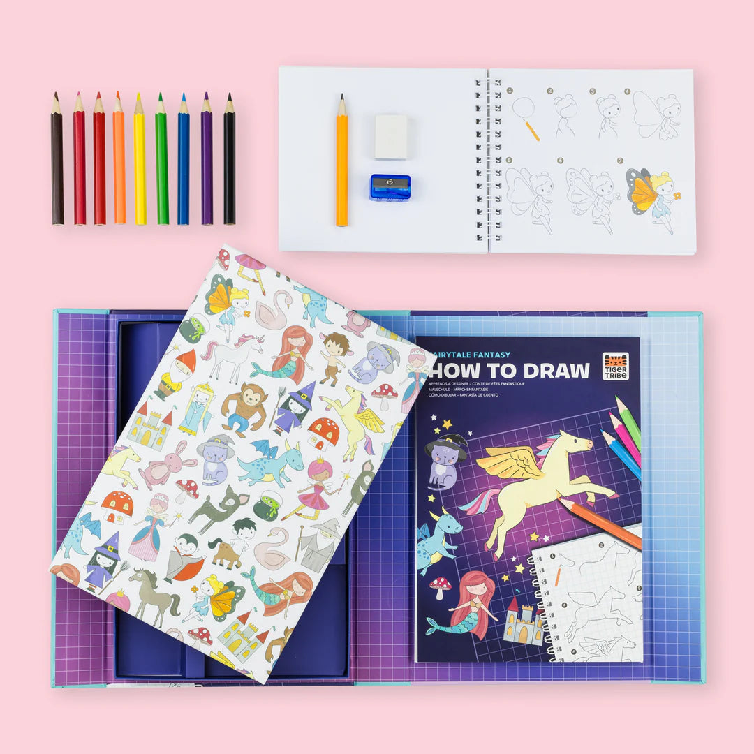 Tiger Tribe - Colouring Sets Come disegnare- Fantasia da favola
