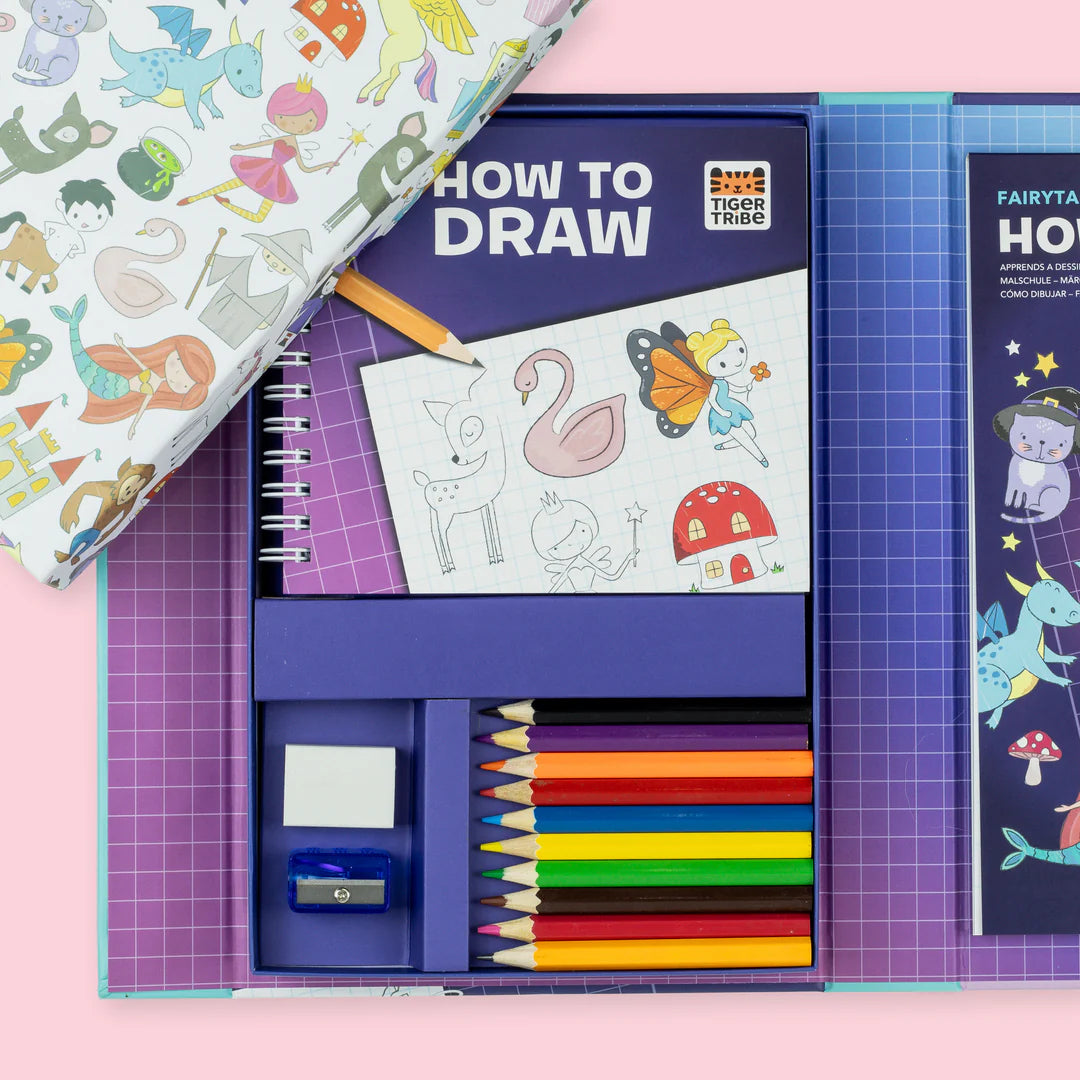 Tiger Tribe - Colouring Sets Come disegnare- Fantasia da favola