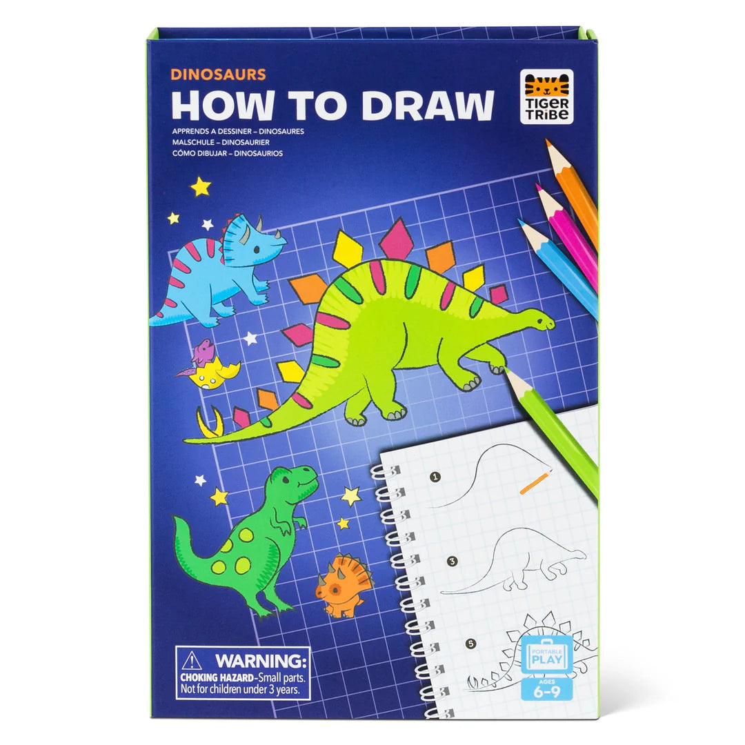 Tiger Tribe - Colouring Sets Come disegnare - Dinosauri