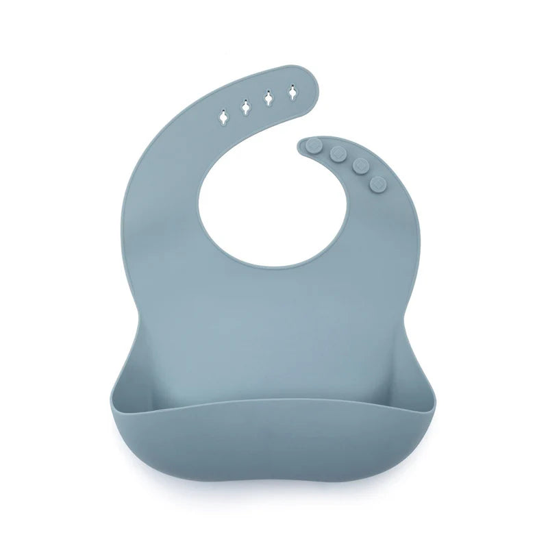 Bavaglino in silicone Soina - Grigio perla
