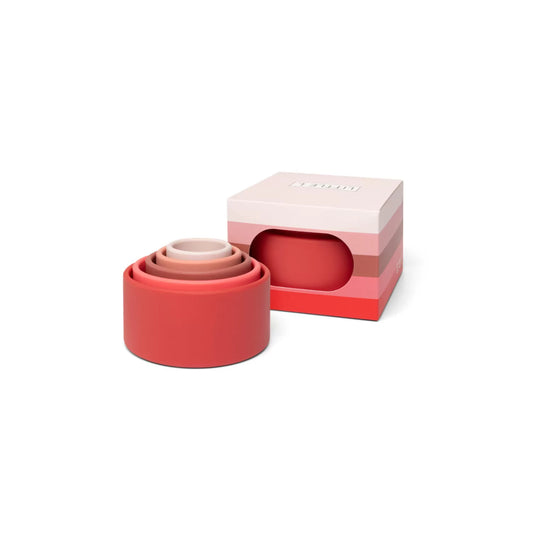 Little L - set 5 ciotole silicone impilabili