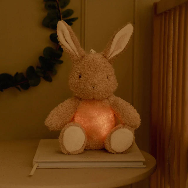 INGA-Coniglietto coccoloso con luci e suoni - Beige - Baby Bunny
