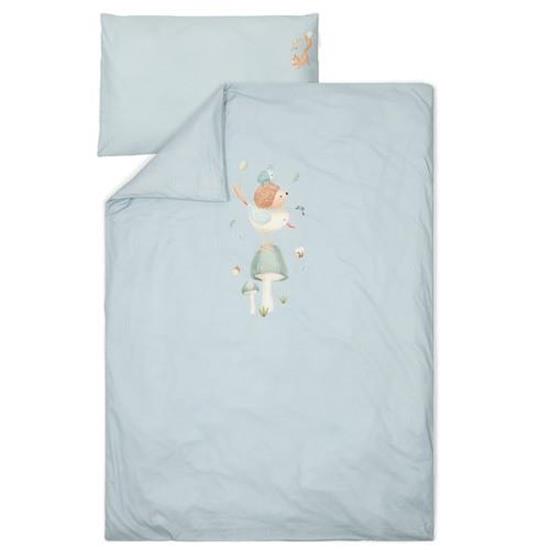 Copripiumino per letto 200x90 Forest Friends Denim Blue