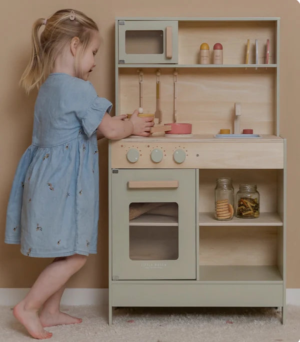 COMO-Play kitchen fsc - cucina in legno little dutch