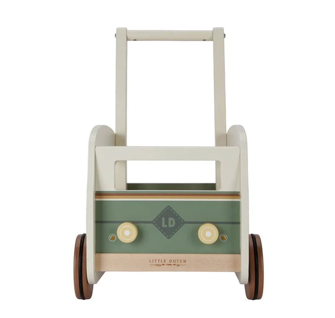 Carrellino primi passi Campervan Vintage FSC