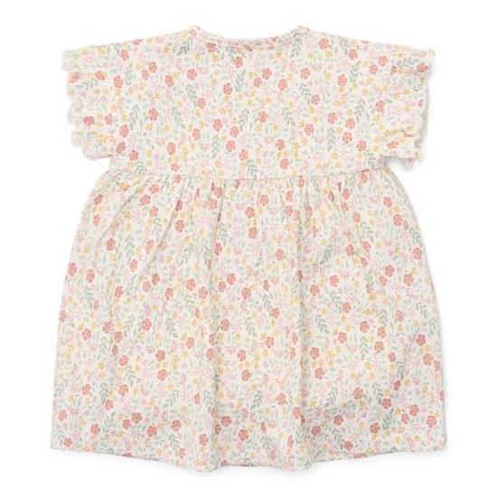 Abito maniche corte Crema - Little Dutch
