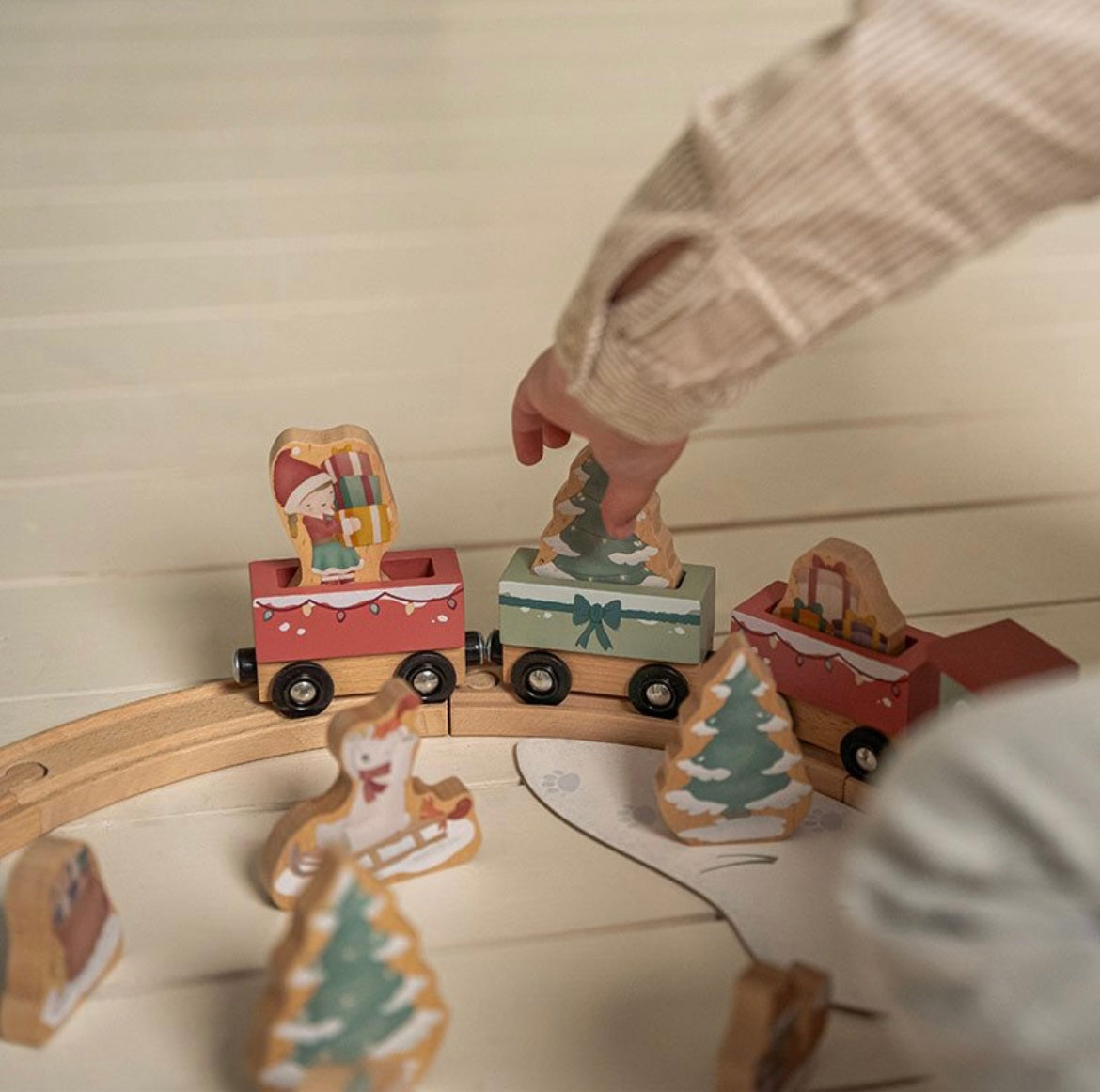 Set trenino di Natale Little Dutch