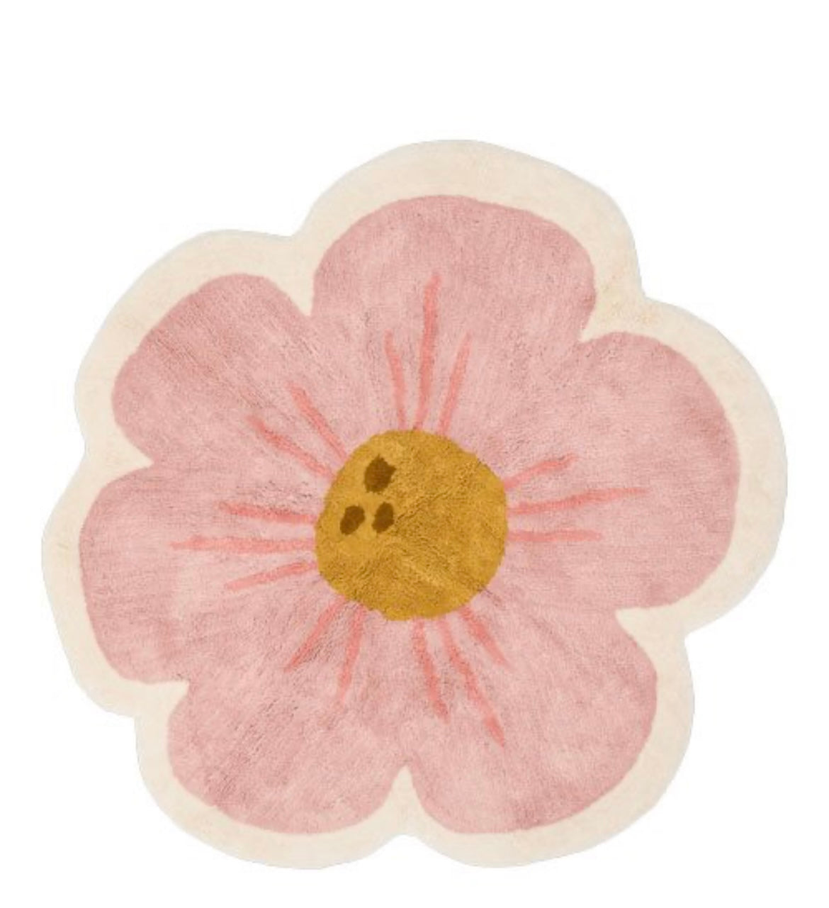 Tappeto Fiore - 110x110 cm