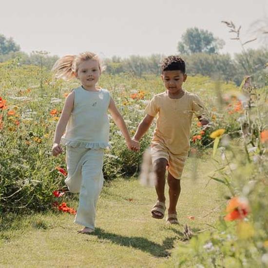 Pantaloni a gamba larga Fairy Mint - Little Dutch