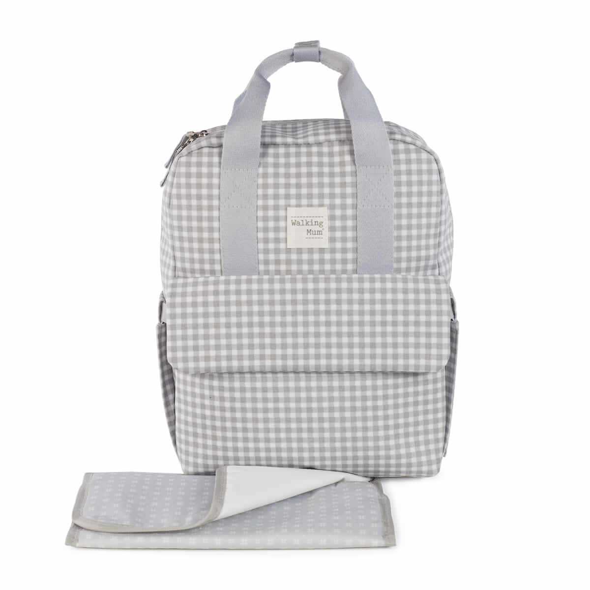 Zaino I Love Vichy Grigio - Walking mum
