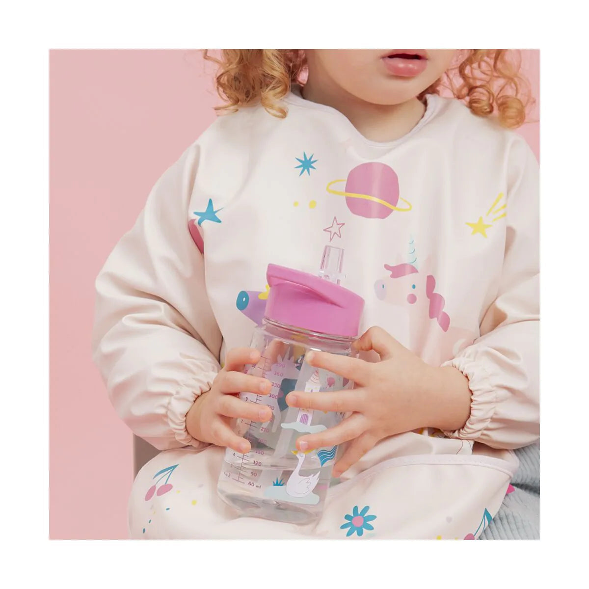 Soft Biby Fantasy - bavaglio manica lunga - miniland - Scandi Kids Concept Store