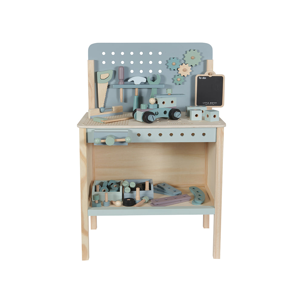 Mihel - Workbench FSC - banco da lavoro con attrezzi