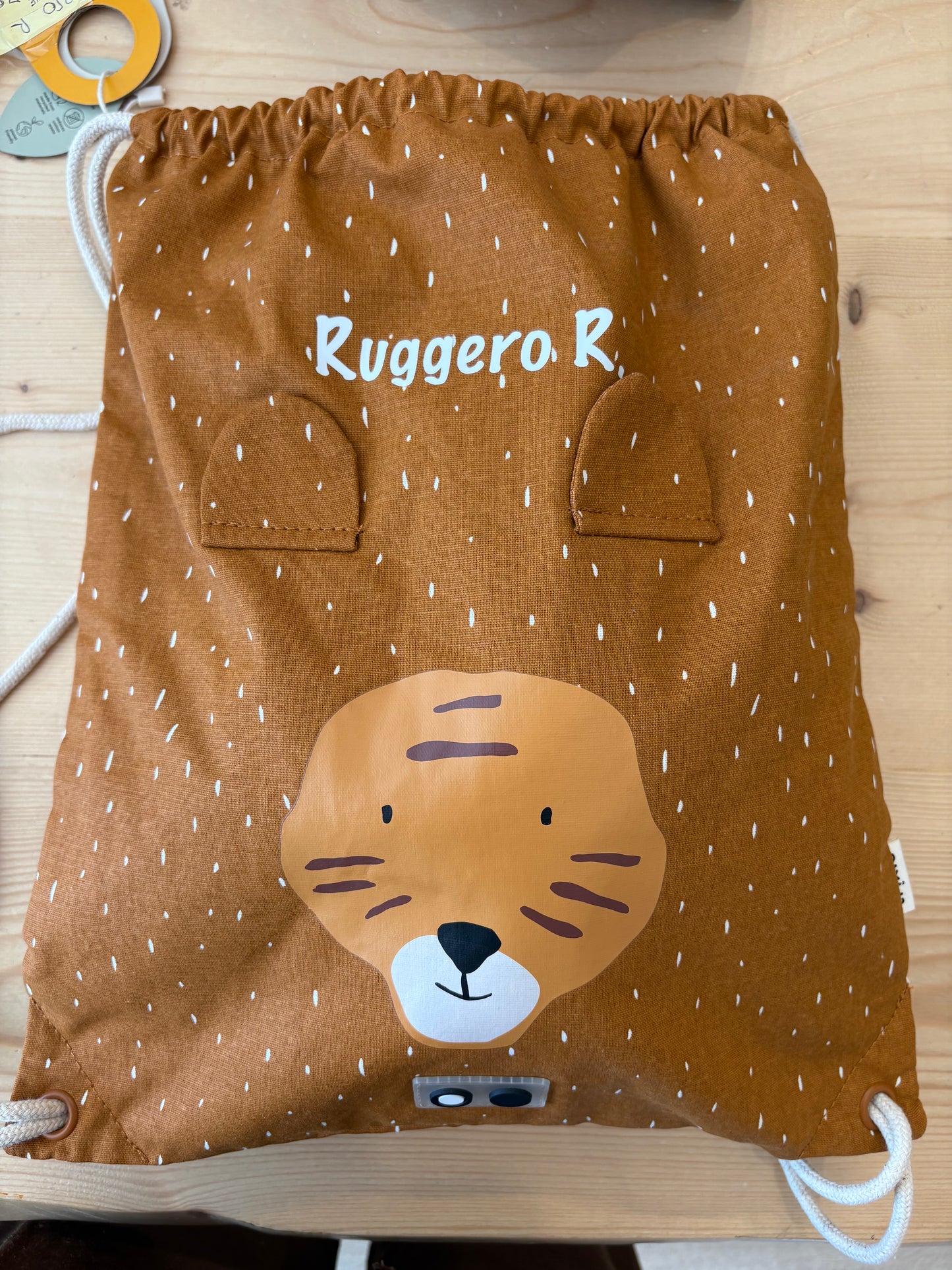 Drawstring bag sacca Trixie Mr. Tiger