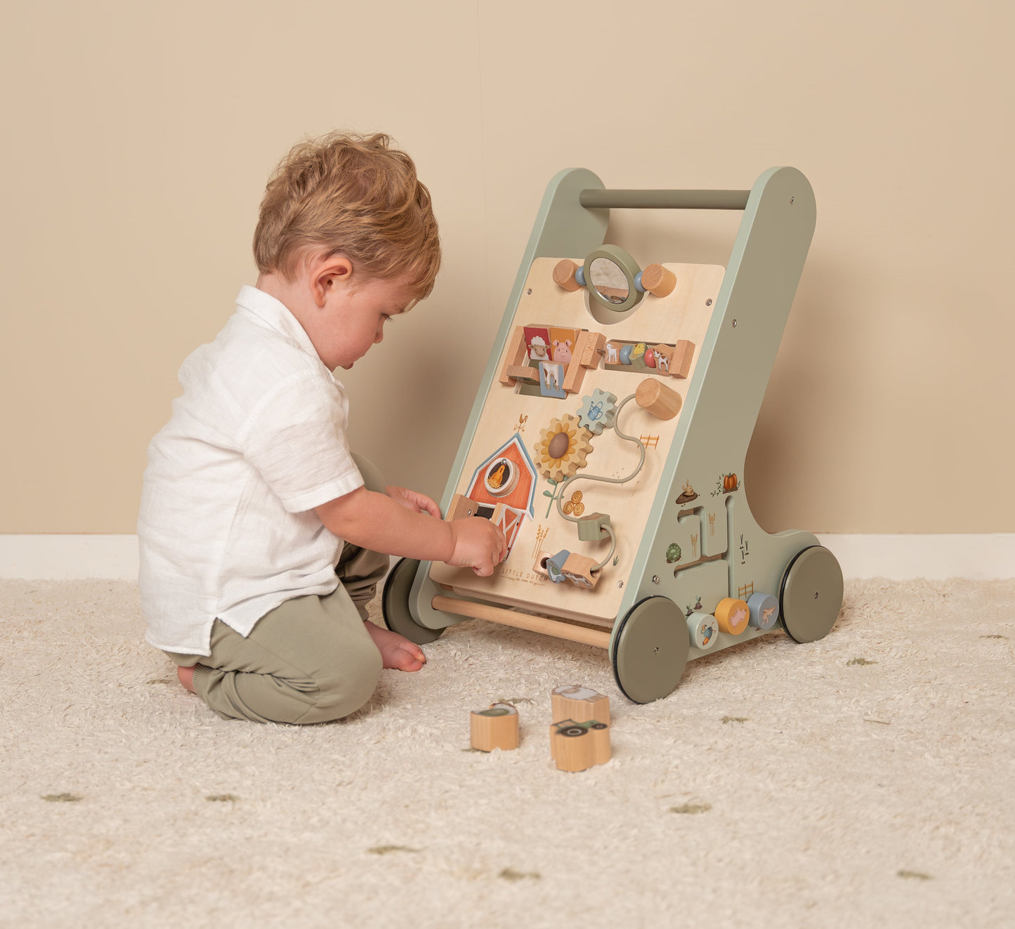 Carrellino primi passi - Multi attività - Little Farm - Baby Walker