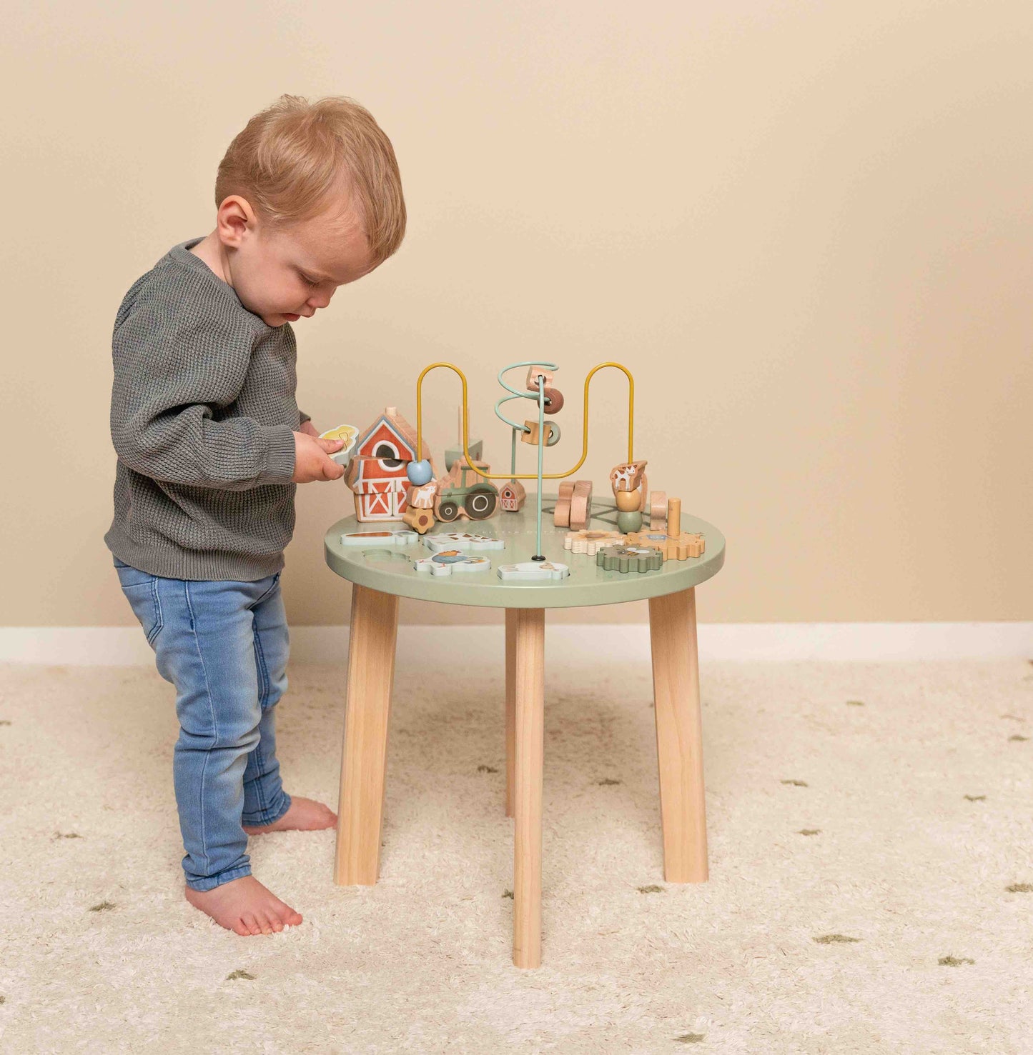 Tavolino multtiattività FSC Little Farm - Activity table