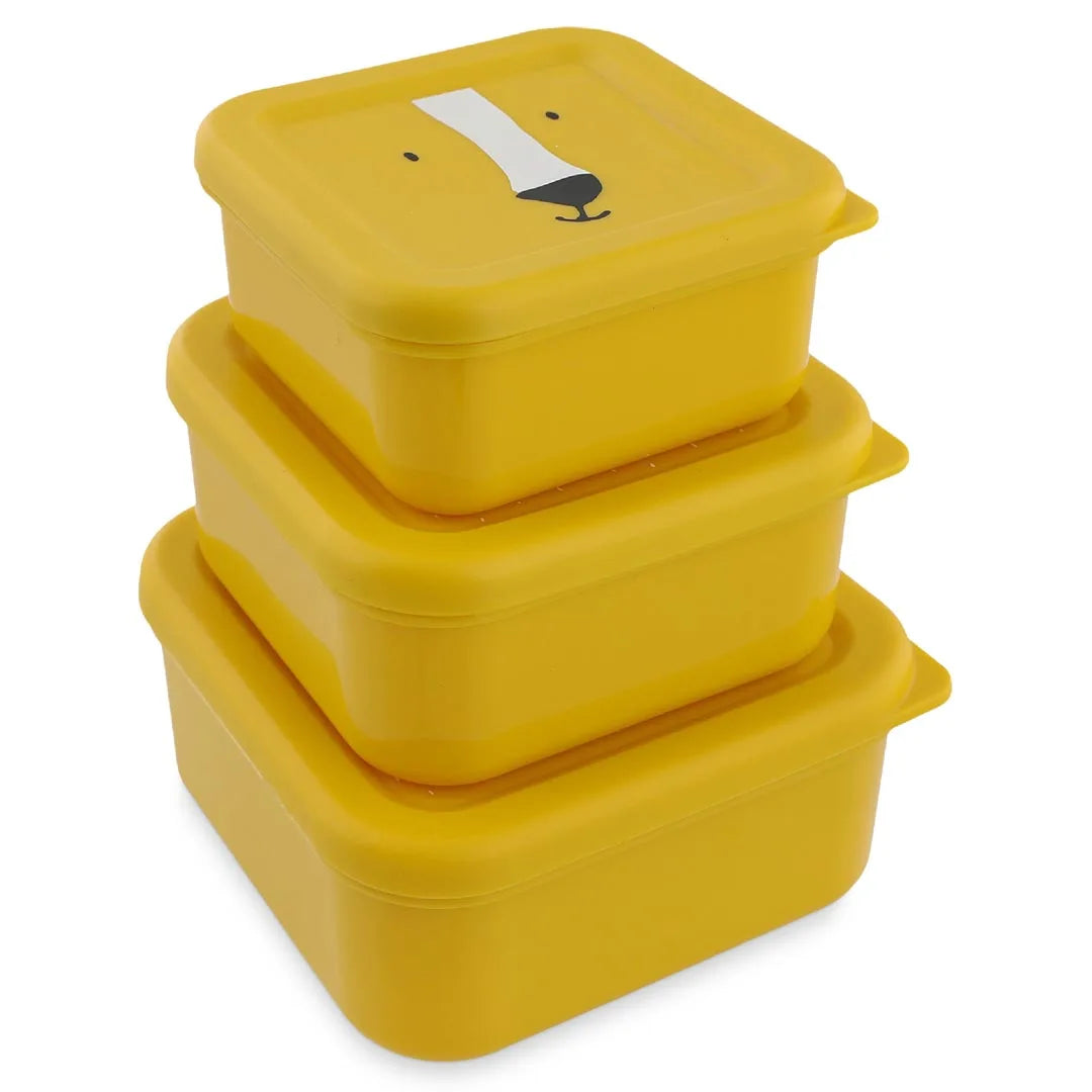Snack box componibile – 3 pezzi – Mr. Lion