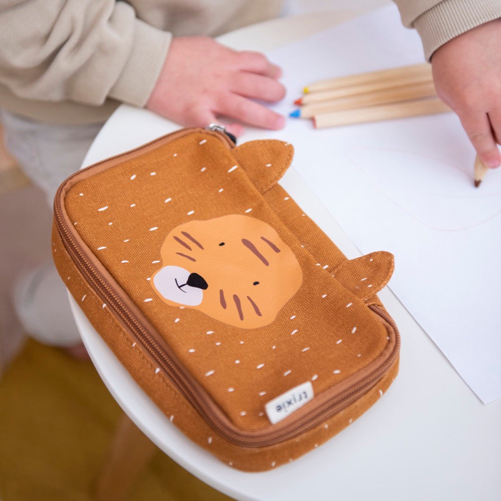 Pencil case rectangular - Mr.Tiger-Tigre
