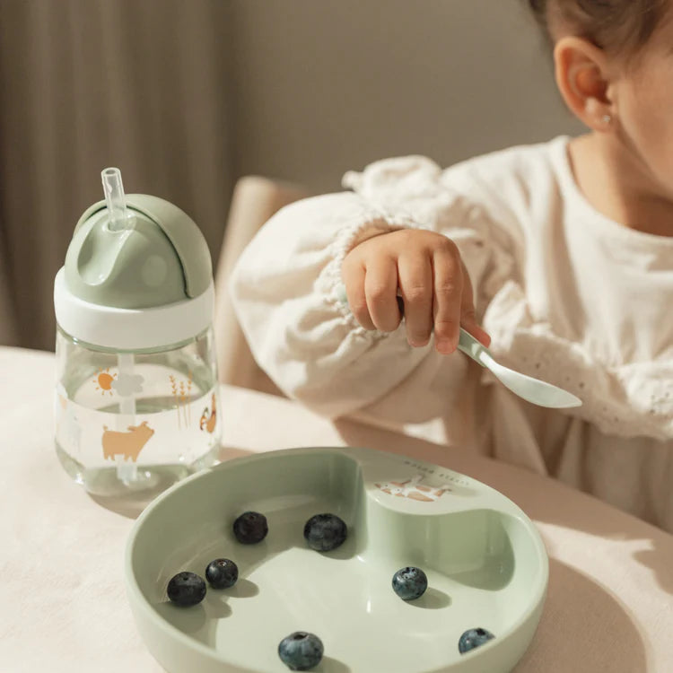 Tazza con cannuccia 300ml Little Farm