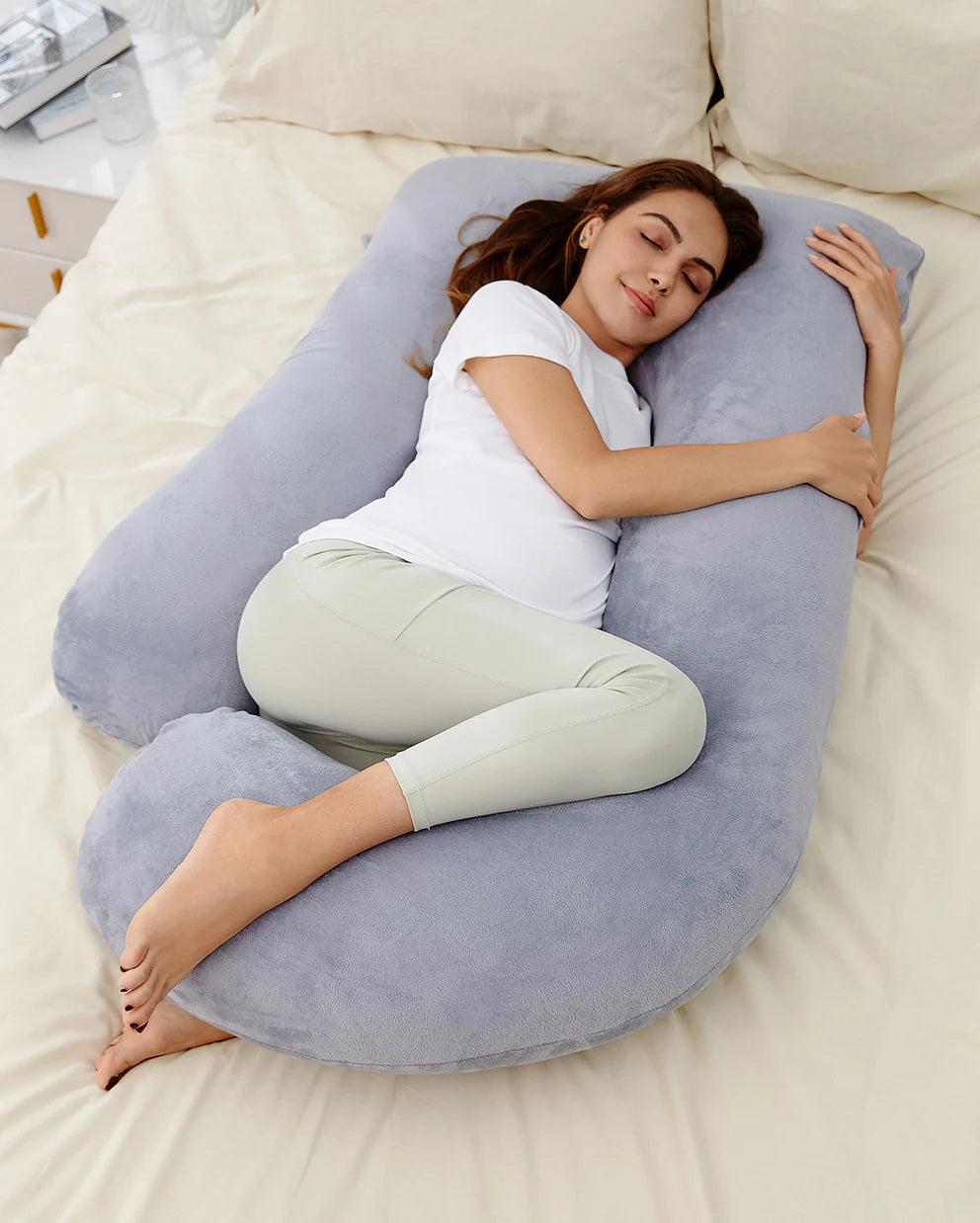 Cuscino per maternità a forma di U Huggable
