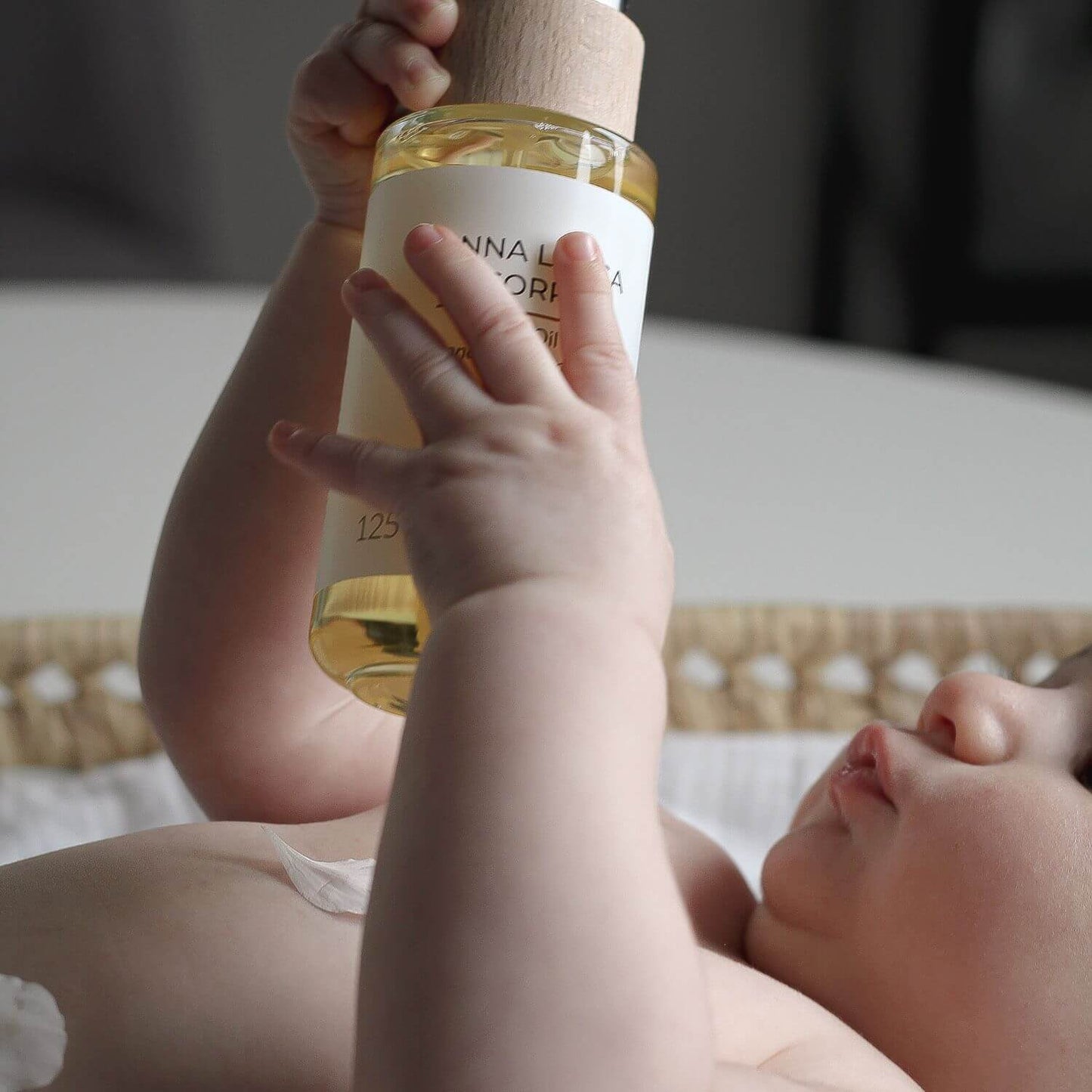 Olio Nutriente Naturale per Bambini e Mamme | Nanna Lunga un Sorriso