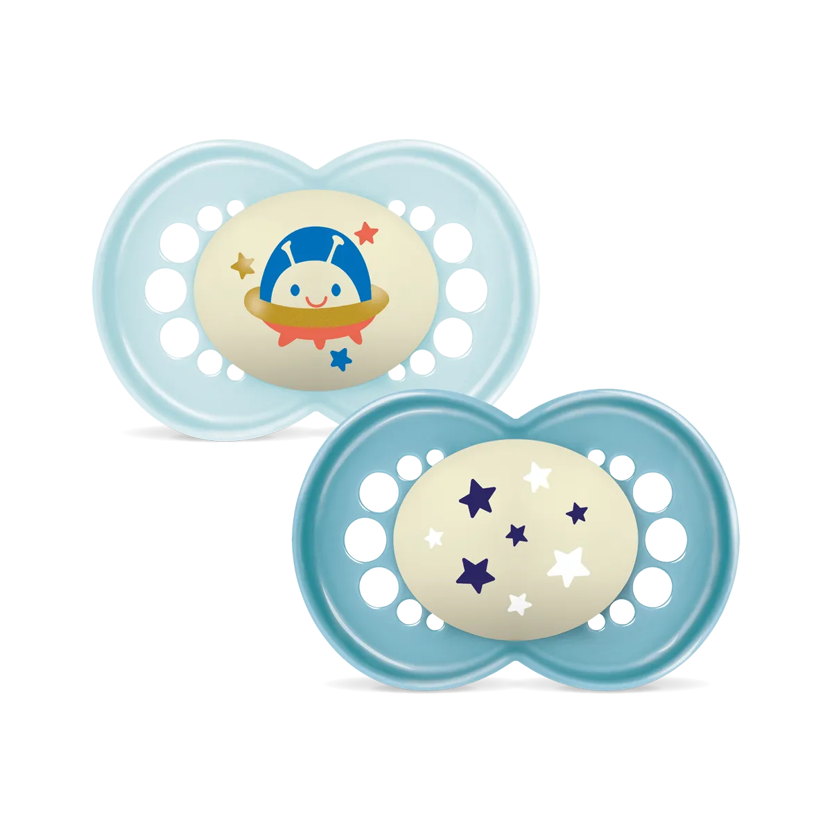 MAM Original Night succhietto 6+ mesi Astro night celeste