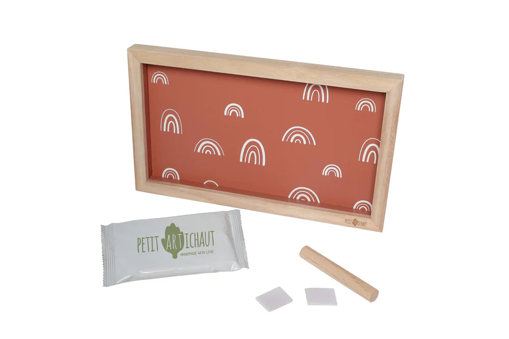 Dipamo - CORNICE 2 IMPRONTE - RAINBOW TERRACOTTA
