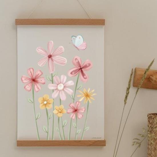 Uttivo-Poster Fairy Garden - A3 + cornice