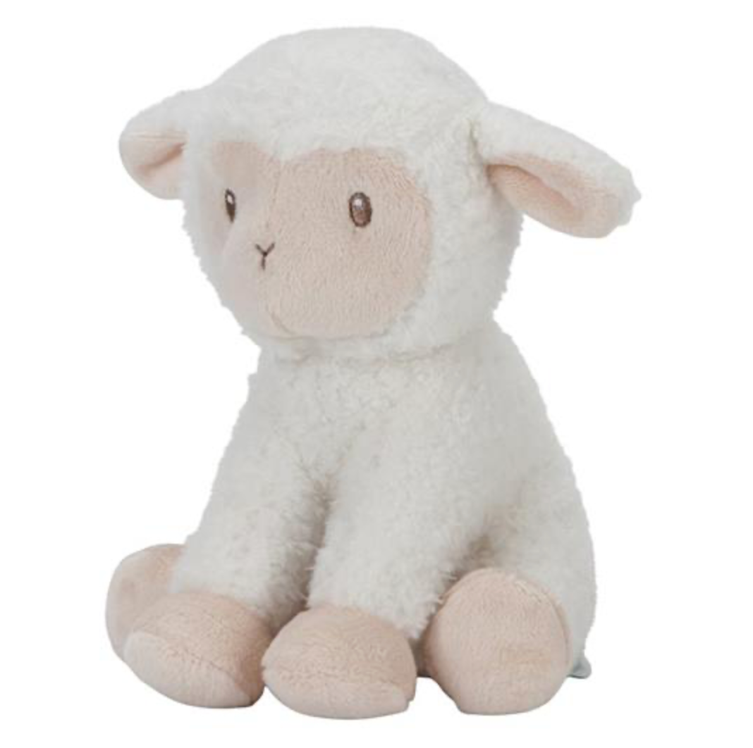 Peluche Small Cuddly PECORELLA Little Farm - 17 cm