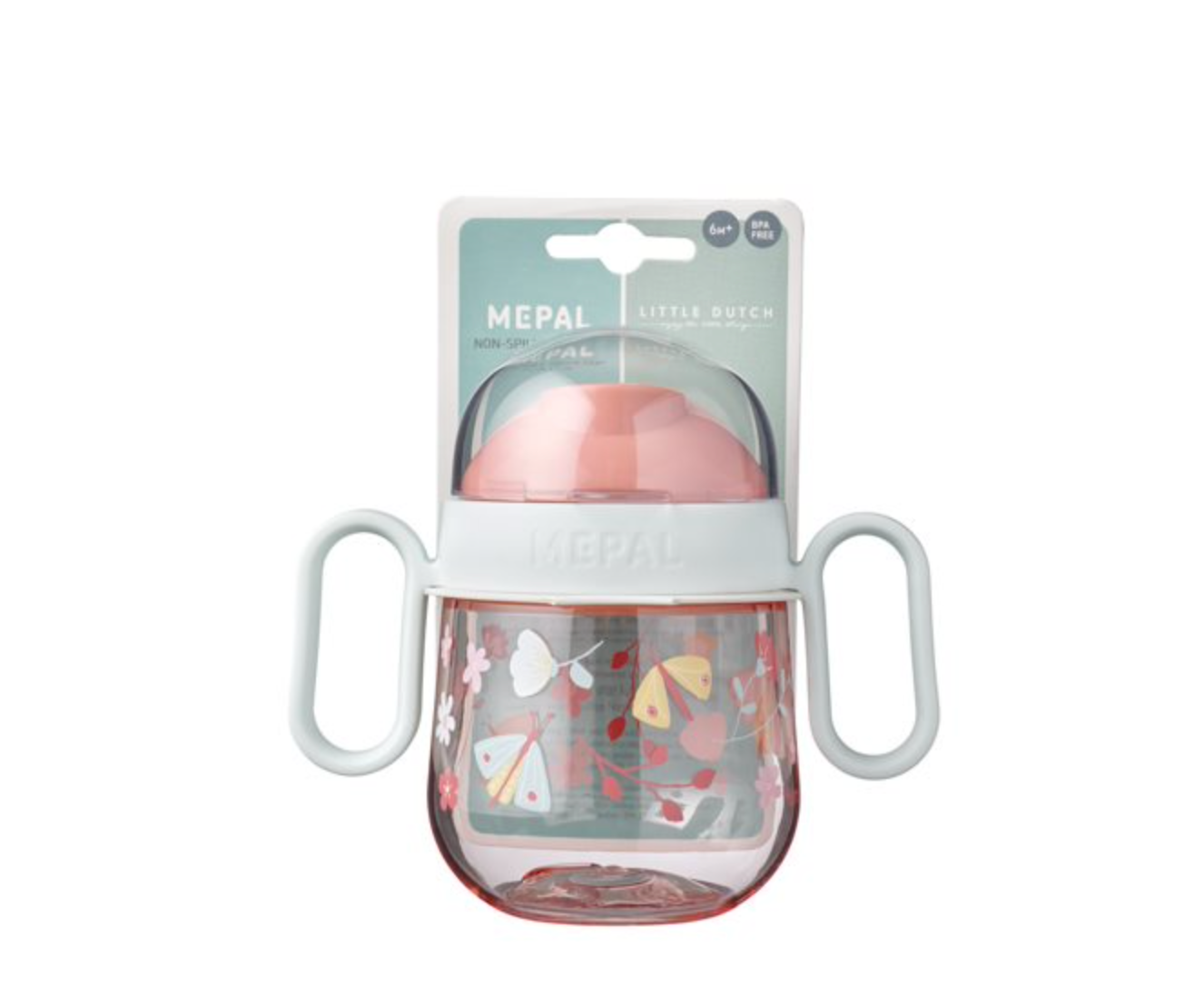 Tazza salva goccia 2.0 200ml Flower & Butterflies