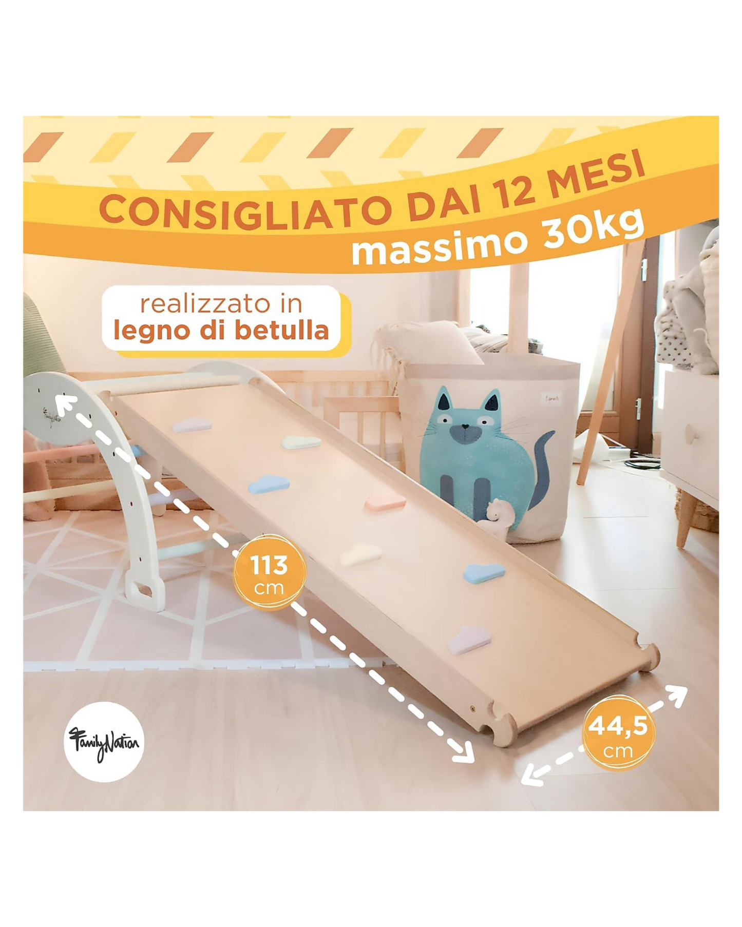 Uttivo - Scivolo per Arco Montessoriano