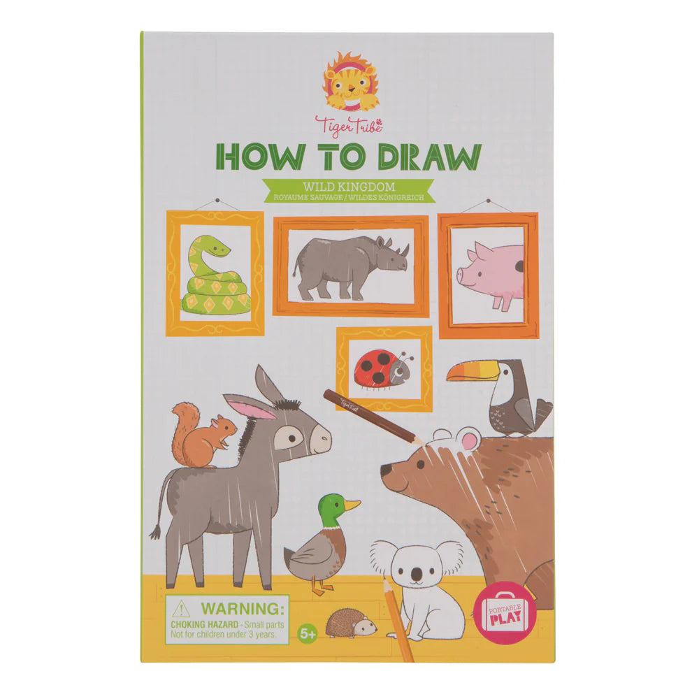 Tiger Tribe - Colouring Sets Come disegnare - Regno selvaggio