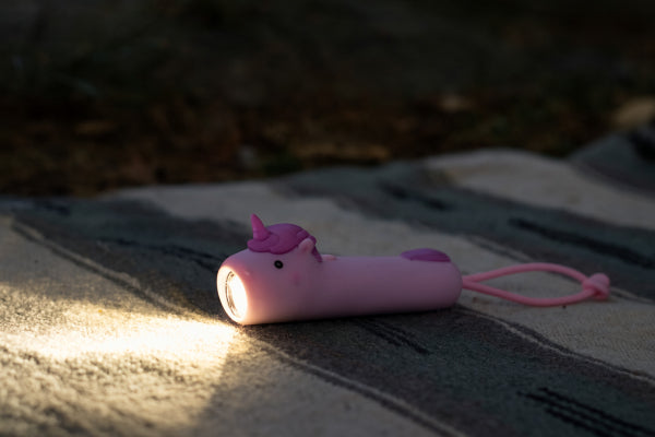 SILICONE FLASHLIGHT UNICORN