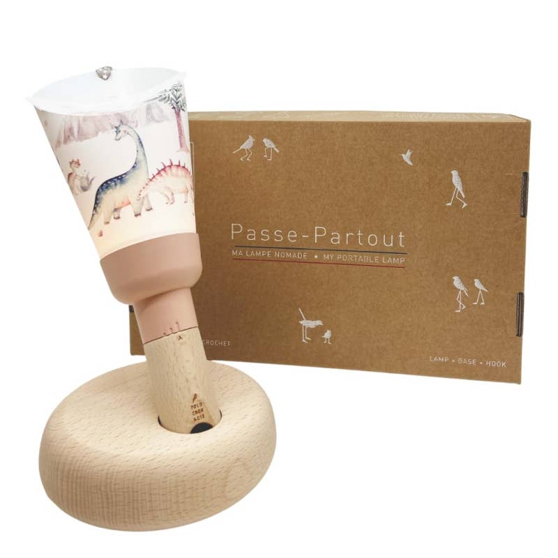 MIHEL-Set di lampade Dinosauria Nomad «Passe-Partout»: Verde salvia