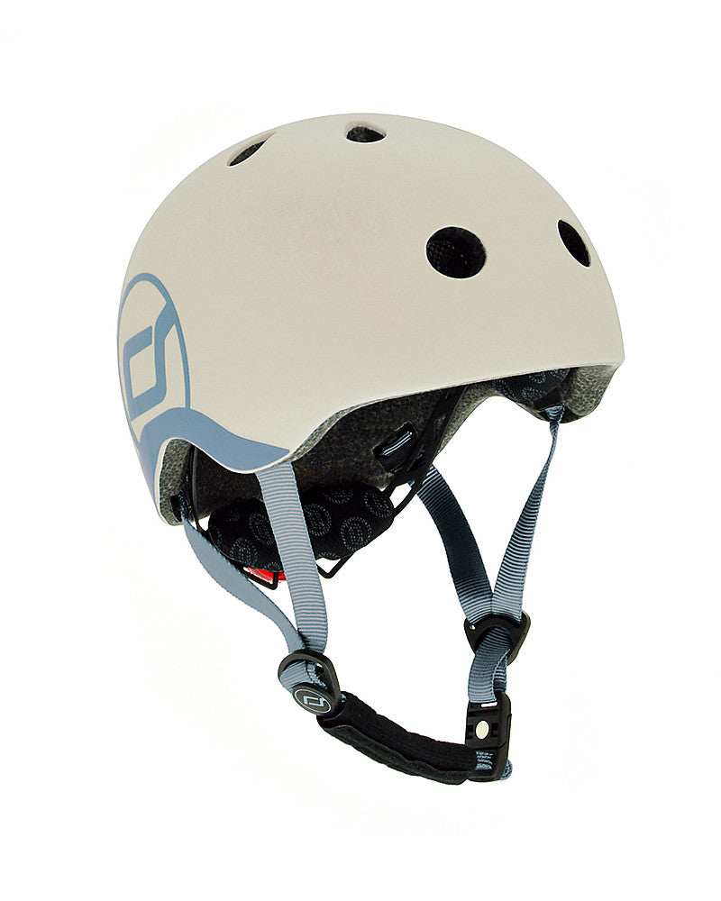 Scoot and Ride Casco Baby XXS-S - Grigio Cenere - 45-51 cm