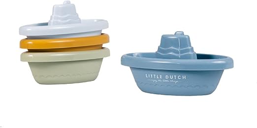 ittle Dutch- Barche da Bagno Blu