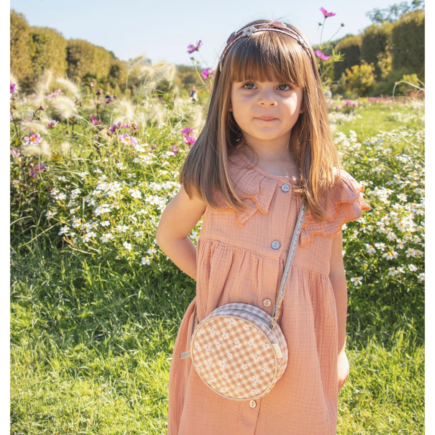 Rockahula - Borsa rotonda a quadretti Daisy