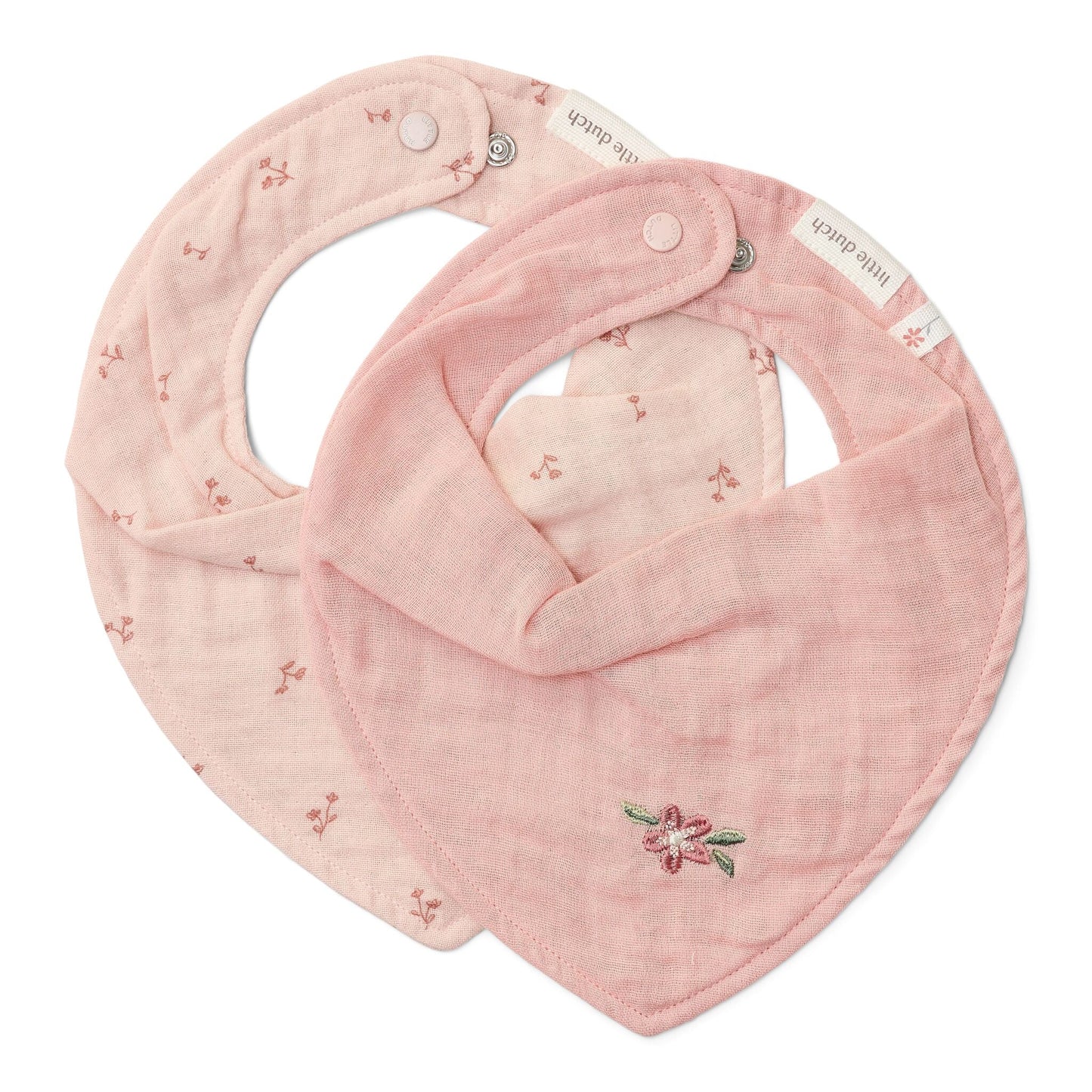 Bavaglino bandana confezione da 2 - Rosa - Essentials