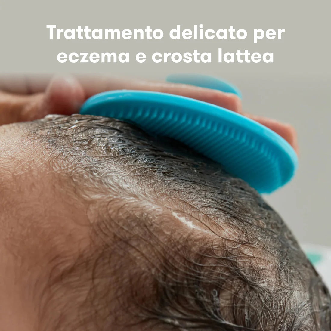 Spazzola per il bagnetto in silicone