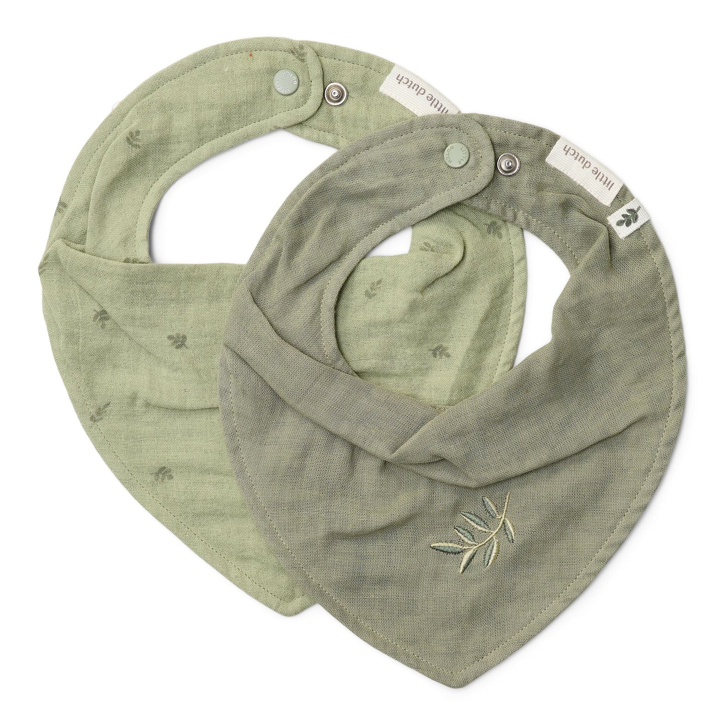Bavaglino bandana confezione da 2 - Verde - Essentials