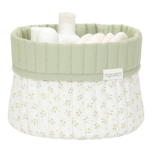 Trafo - Cestino portaoggetti piccolo - Verde - Essentials - Foglie di mirtillo - Set 2 pz - Scandi Kids Concept Store
